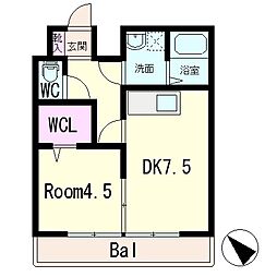 セジュールA＆M 2階