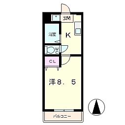 メゾンクレール 2階