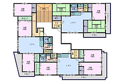 アマデウスIII 3階3LDKの間取り