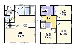 ラ ルーチェ 1階3LDKの間取り