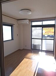 JR中央本線 茅野駅 7.1kmの賃貸アパート 2階2DKのリビング/ダイニング