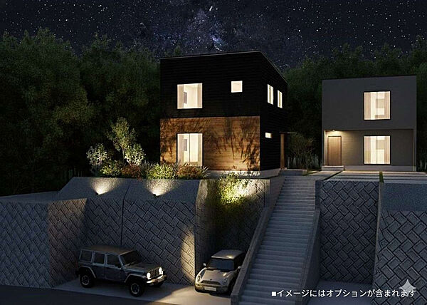建物プランイメージパース（分譲地全体）
