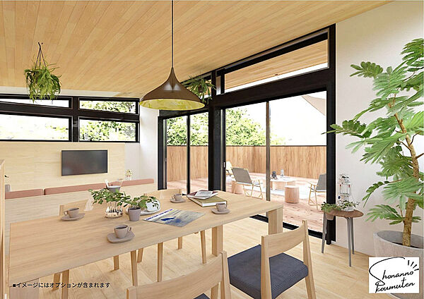 参考プラン室内パース　建物参考価格3800万円