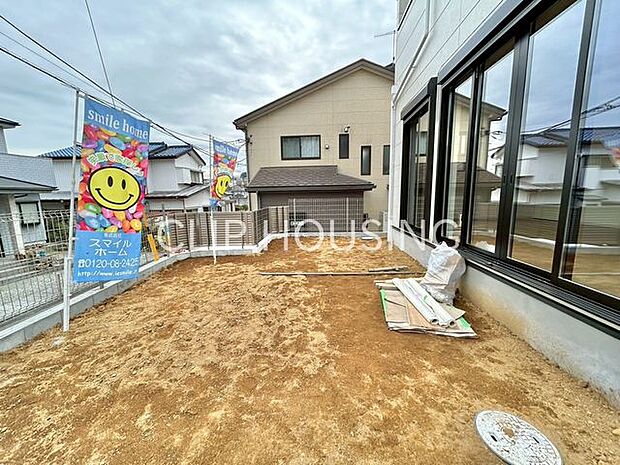 東南側にお庭!北西側に駐車場も確保できる50坪以上の新築戸建てはいかがでしょうか♪