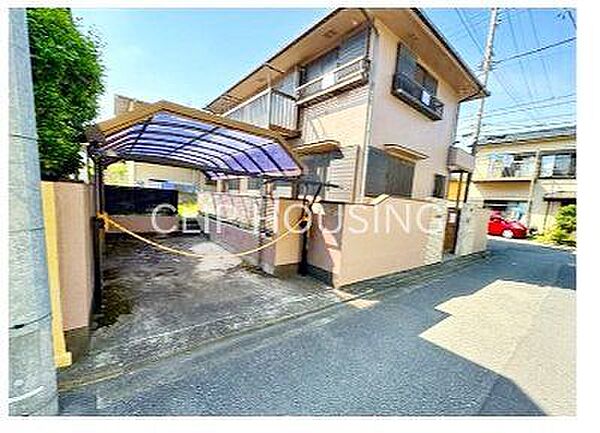 既存建物の2階から海が見えます（リフォーム利用も好適)！江ノ島電鉄「鎌倉高校前」駅まで徒歩10分！