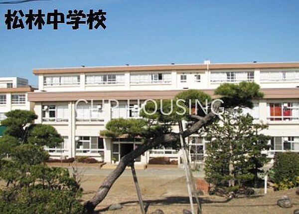 茅ヶ崎市立松林中学校 徒歩22分。 1750m