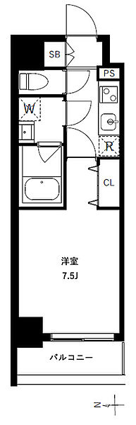 同じ建物の物件間取り写真 - ID:213099558291