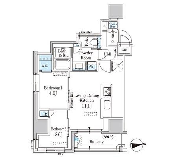 同じ建物の物件間取り写真 - ID:213102160671