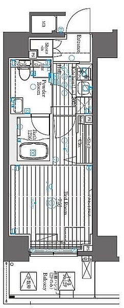 同じ建物の物件間取り写真 - ID:213102166171