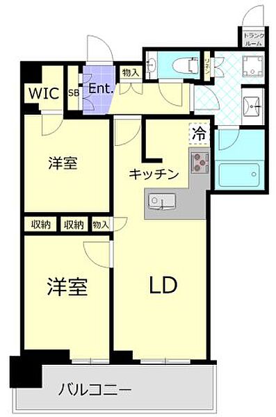 同じ建物の物件間取り写真 - ID:213108002889