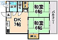 愛晃ハイツ3階6.0万円