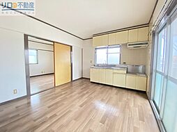 富士マンション 3階2LDKのリビング/ダイニング