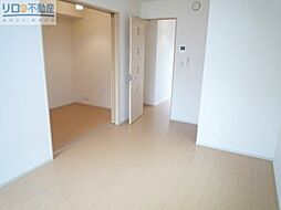 サニーフラット伊丹 1階2Kのリビング/ダイニング