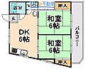 愛晃ハイツ4階6.0万円