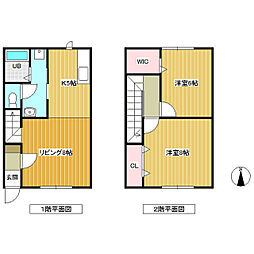 メゾン330 2LDKの間取図画像