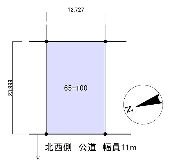 区画図：301000110390
