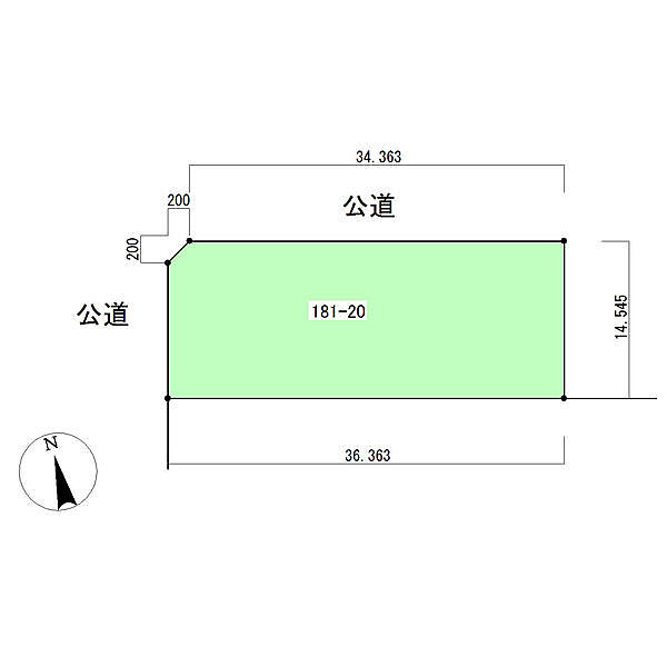 区画図：301000105357
