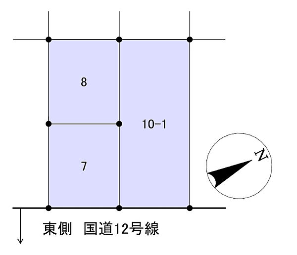 区画図：301000105455