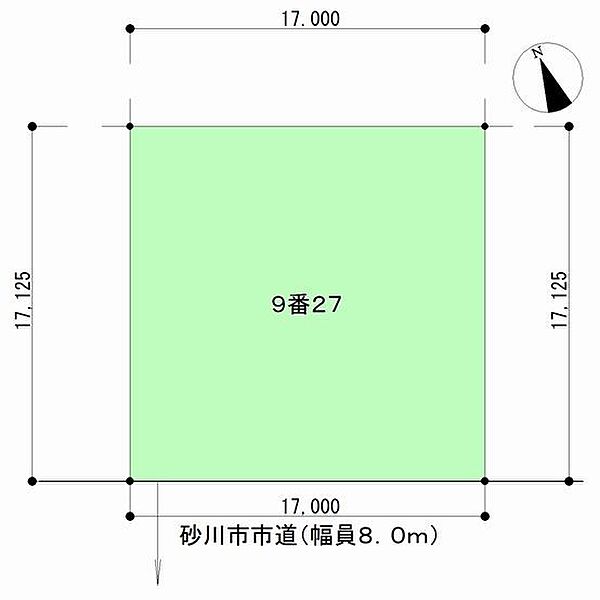 区画図：301000105445