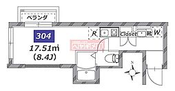 間取図画像 ワンルーム