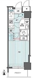 フェニックス西参道タワー 4階1Kの間取り