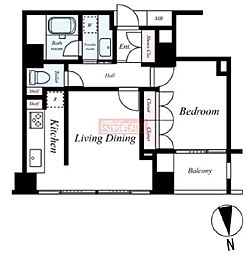 グランドメゾン永福町 1LDKの間取図画像