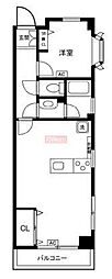 レジデンス初台 1LDKの間取図画像