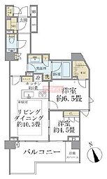 ザ・パークハウス代々木大山レジデンス 3LDKの間取図画像