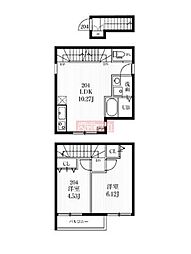 ミハス経堂エステ 2LDKの間取図画像