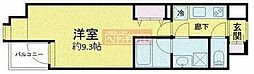 W-gates Tower 1Kの間取図画像