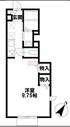 サン・ラック本町 1Kの間取図画像