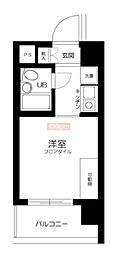 スカイコート明大前2 ワンルームの間取図画像