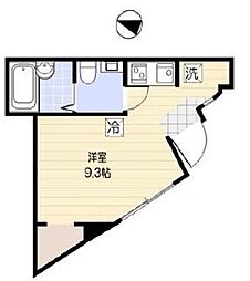 下北沢GARDEN ワンルームの間取図画像