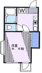 ラミエ高輪台 1Kの間取図画像