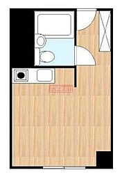 アルベルゴ御茶ノ水 ワンルームの間取図画像