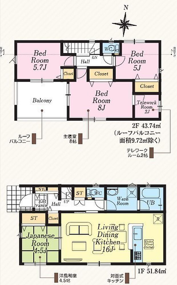 3号棟間取図