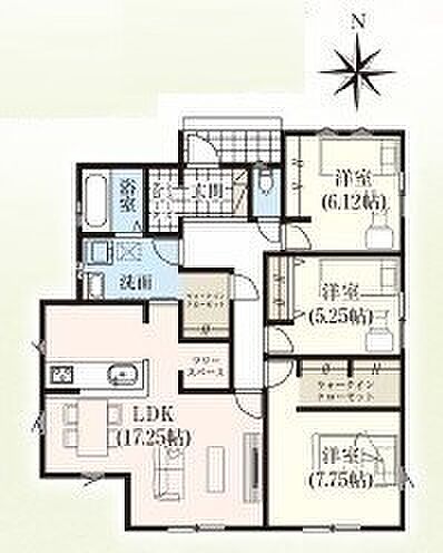 2号棟間取図