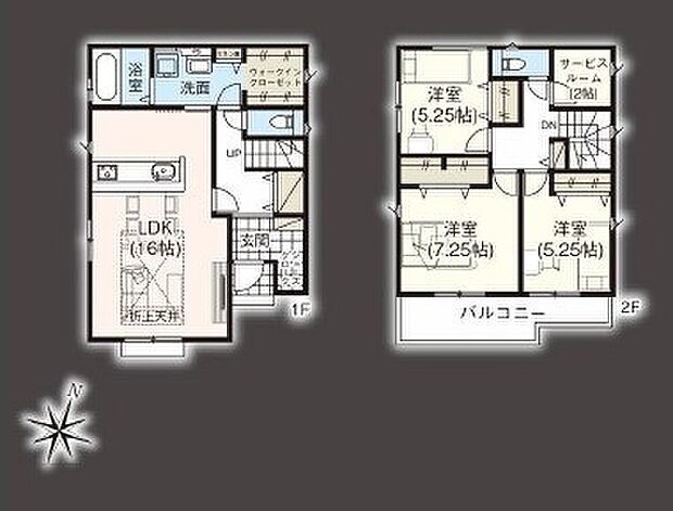 3号棟間取図