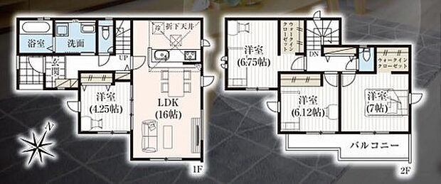 1号棟間取図
