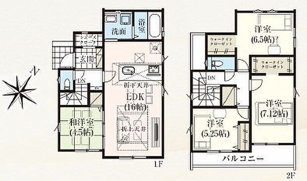 13号棟間取図