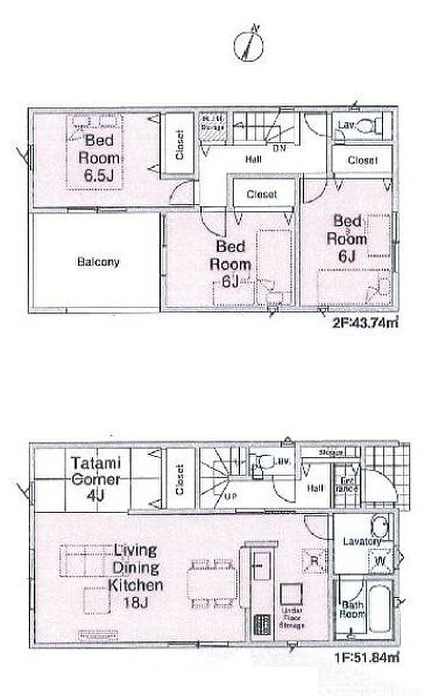 3号棟間取図