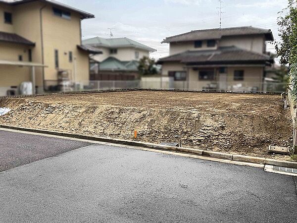 北西からの様子