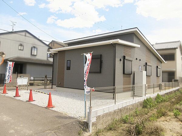 北西からの様子です