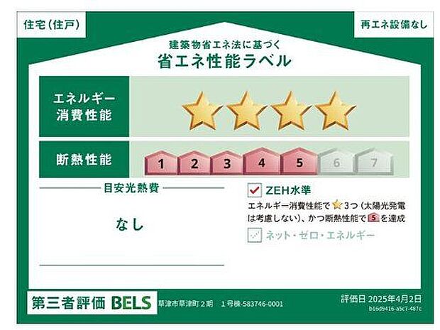 省エネ性能ラベル