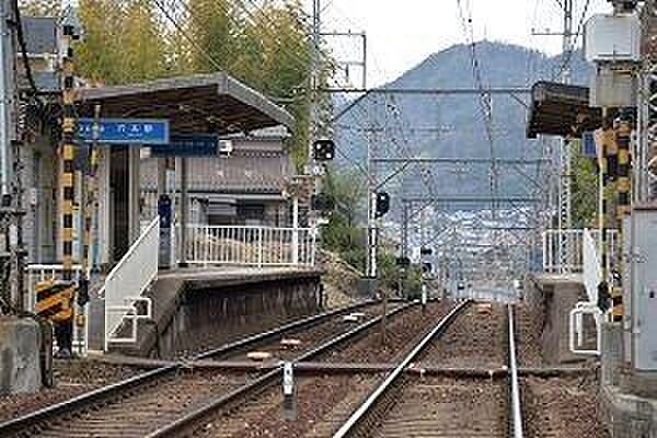 京阪石坂線「穴太」駅 880m