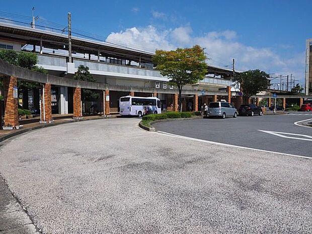 JR湖西線「堅田」駅 560m