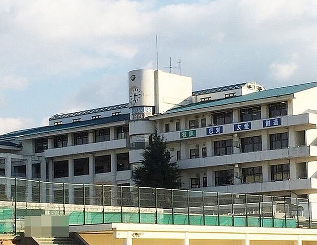 高穂中学校 1700m