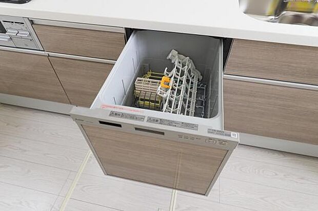 家事時短や手荒れ防止に役立つ食洗機付き