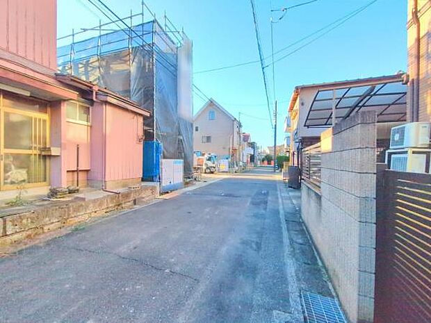 前面道路含む販売現地