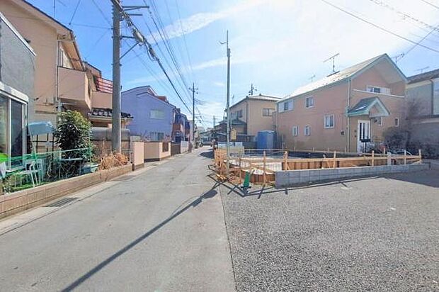 前面道路含む現地
